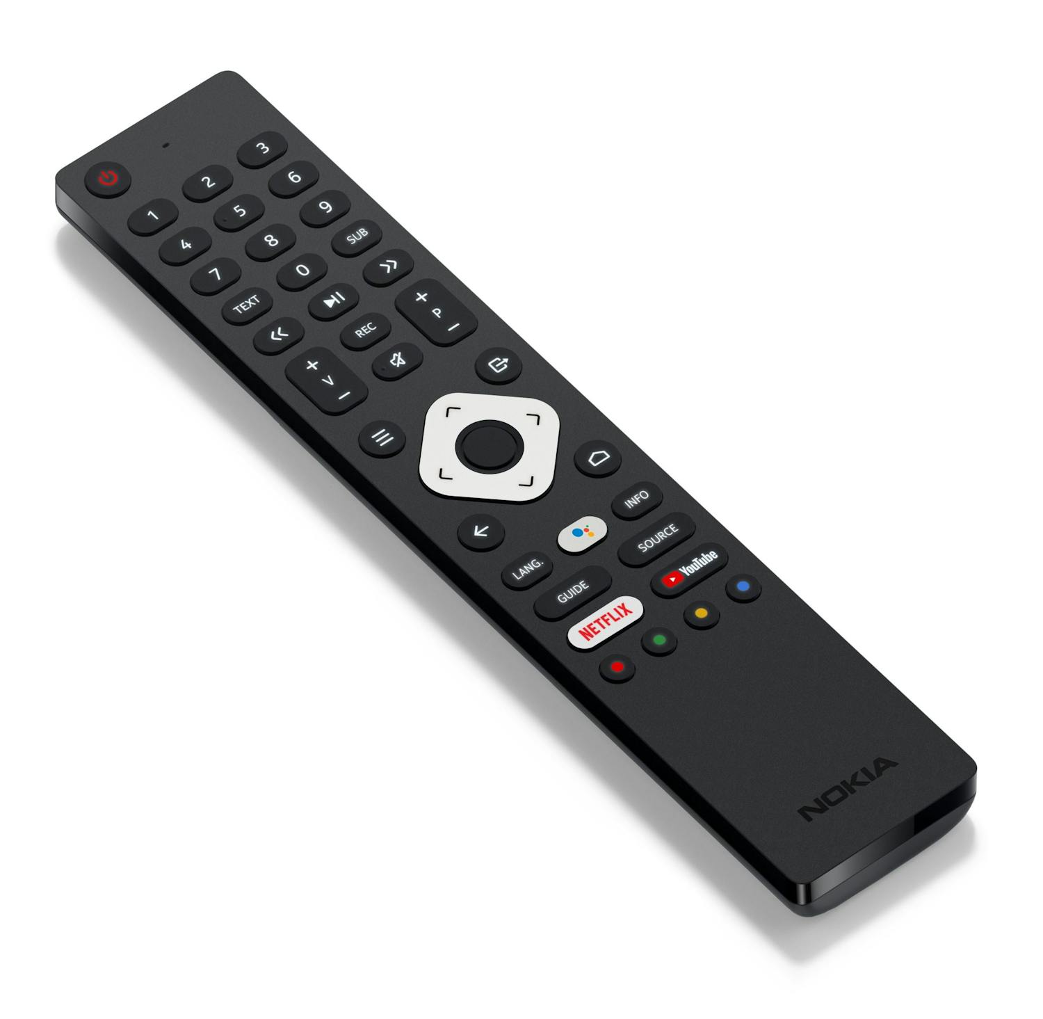 Nokia Smart TV Googleassistenten har egen knapp